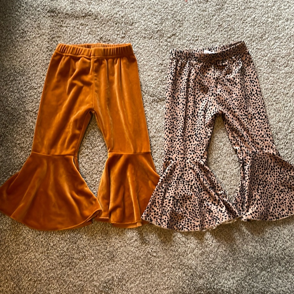 Toddler girls Bailey’s Blossom flare pants size 2T